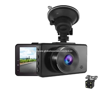 3 Inch Hd Night Vision Black Box Record Con Sensori Parcheggio Dvr Front And Rear 1080P Video Car Camera Car Dash Cam