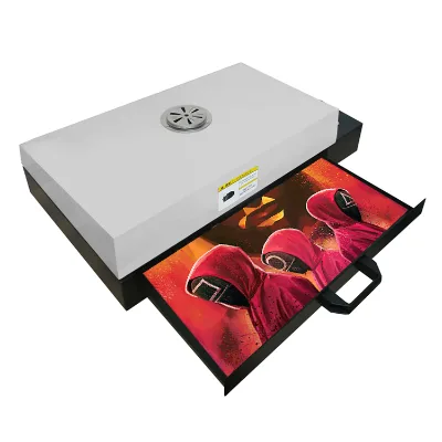 Desktop Direct to Film Horno A3 Pet Film Heater Hot Melt Powder Heating Direct to Film Dryer Oven with Timing Function and CE&RoHS Certificates