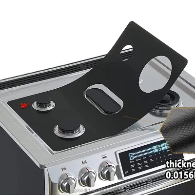Manufacturer cheap hot sale in stock Reusable Stove Covers Gas Range Protectors for Samsung Gas Range Gas Stove Burner Liner