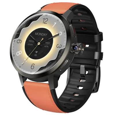 DM82 Android Smart Watch Video Call Dial Pad Message Management Browser Sound Recorder IP68 Waterproof Android OS  4G Smartwatch