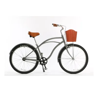 26" INCH Beach Cruiser Steel Female Bicycle SINGLE SPEED Urban Lady City Bikes