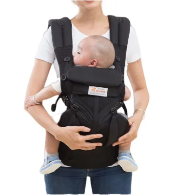 4-in-1 Baby Carrier Newborn to Toddler - All Positions Baby Chest Carrier - Front and Back Carry Baby Carriers