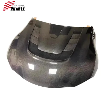 Use High Quality Carbon Fiber Engine Cover Brand New VRS Style Upgrade Body Kits Perfect Fit Engine Hood for TOYOTA Supra A90