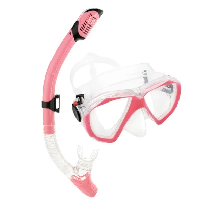 Swimming Kit for Men Women Spearfishing Glasses and Diving Breath Pipe Tube for Water Pool Beach and Ocean