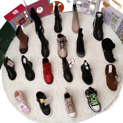Ready to Ship Winter Casual Shoes for Girls Model LLY005 Size 26-37 3.65 Dollar Features Different Patterns
