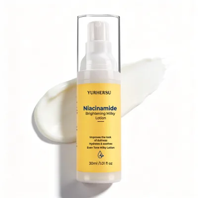 Private Label Niacinamide Body Lotion with VitaminE Hydrating Brightening Body Moisturizer for Daily Whole Body Skin Nourishment