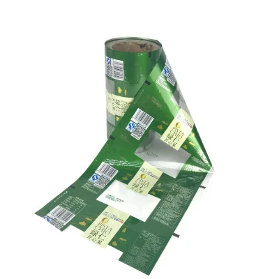 Custom Printing Automatic Packing Ice Candy Wrapper Plastic Packaging Film Roll and Bag