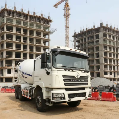 SHACMAN F3000 6x4 Heavy Truck Euro 2 Diesel New Concrete Mixer Truck Model SX5255GJBDU404