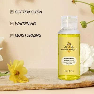 Custom logo Best Natural Vitamin c Yellow Body Peeling Oil Dark Spot Corrector Whitening Lightening Skin Body Peel-off Oil
