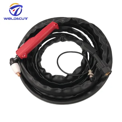 PT31 Plasma Cutting Torch Air Cooled 40A PT-31 Handheld Plasma Cutter Gun 5 Meters
