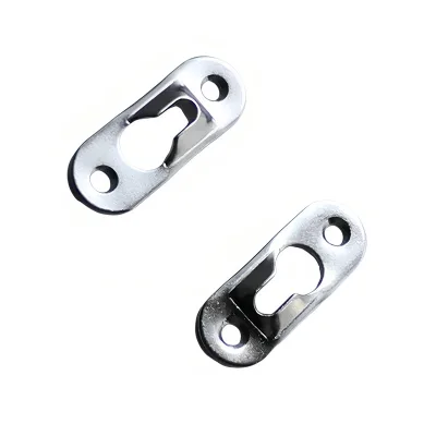 Metal Keyhole Picture Frame Hangers Hanging Plate Frame Hanger Hook for Mirror Picture Frames