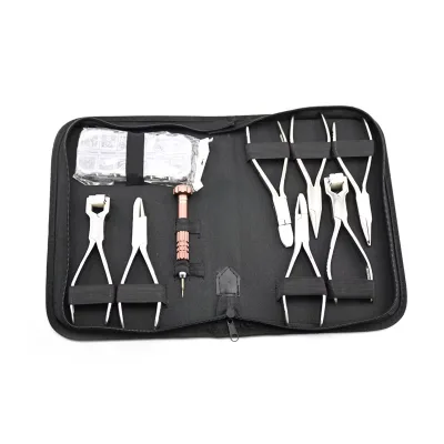 Optical Stainless Steel Eyeglasses Plier Set Rimless Frames Optical Tool Kit Eyeglasses Repair Kit Glasses Repair Pliers Tools