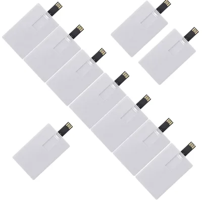 OEM&ODM UV Printing Two-sides Custom LOGO USB Flash Drive Full Custom USB Memory Card PC Laptop Gift Credit Card Pendrive