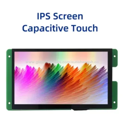 7 Inch Capacitive Touch Screen Smart LCD Display Support TTL/COM RS232 RS485