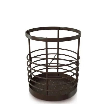 Kitchen Utensil Holder Chopstick Caddy Drainage Rack Knife Fork Spoon Storage Organizer Countertop