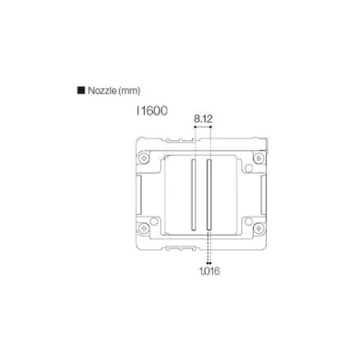 Original I1600-A1 Water-Based Printhead for Digital Inkjet Aqueous Ink Applications