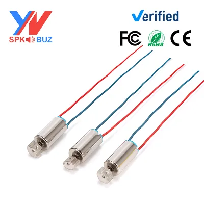 0612 6x12mm 3V Cylindrical Mini Vibration Motor Electric Toothbrush OEM Custom Waterproof High-power Vibrator Long Service Life