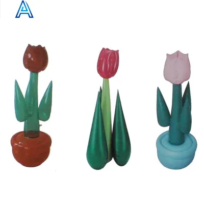 PVC inflatable potted landscape miniature trees and rockery bonsai dishgarden miniascape flower decoration toy model