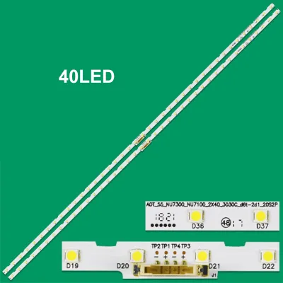 Samsung 55nu7100 LED Light Strip BN96-45913A AOT_55_NU7300 LM41-00566A for LCD TV Backlight Applicable SKD Kits and Parts