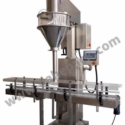 Automatic Gravimetric Powder Jar Filling Machine
