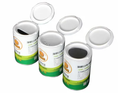 Recycle Seasoning Storage Box Spice Jar Shaker Custom Paper Bottle Salt Condiment Bottle Cruet Kitchen Pepper Jar With Lid