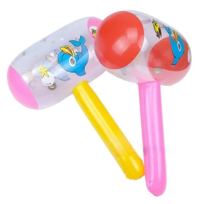 Early Educational Action Inflatable Hammer Toy with Sound for Kids