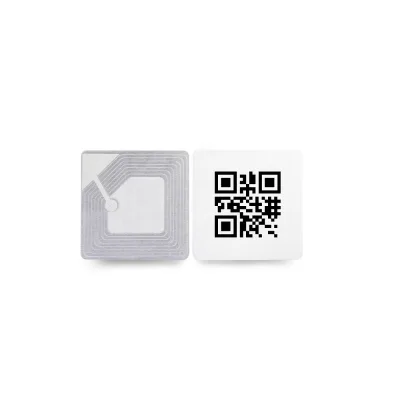 Retail Antitheft Security Label Printed QR Code