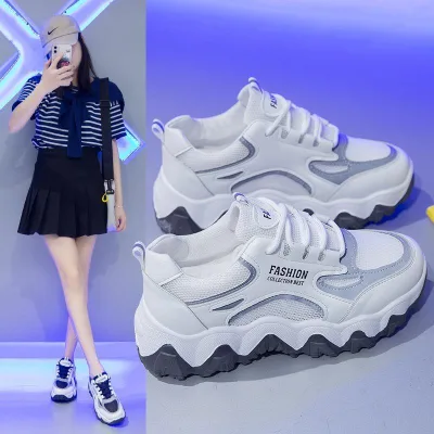 Korean New Spring and Summer Platform Students Girl Sneakers