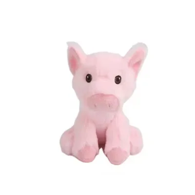 The pink Pig Plush Toy,100% Recycled,stuffed Animal Toy,soft Toy for Kids&baby.