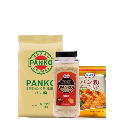 2026 Beary Manufacturer Factory Price Superior Dried Premium White Panko Bread Crumbs Crisy Panko for Catering