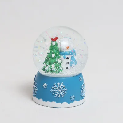Christmas Night Light Crystal Ball Octave Christmas Decoration Ball Music Water Christmas Ornaments Holiday Gift