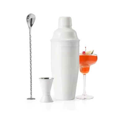 304 Stainless Steel White Cocktail Set Perfect for Home Weddings Parties and Birthdays