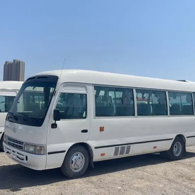 Hot Sale LHD Used Good Condition diesel Engine 30 Seater toyota coaster Bus for Sale
