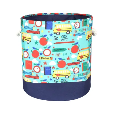 Laundry Room Organize Foldable Blanket and Clothes Woven Laundry Basket Storage Basket