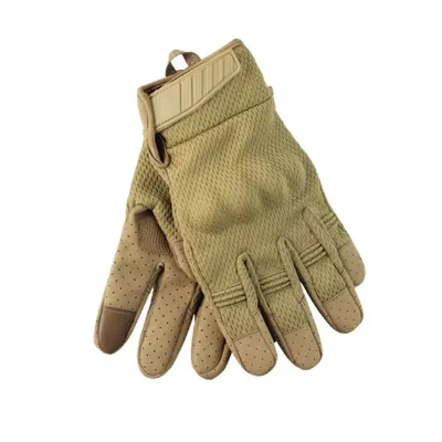 Protective Touchscreen Durable Training Gloves Tactical Full Finger Cycling Racing Breathable Nylon Fishing Gloves for Men