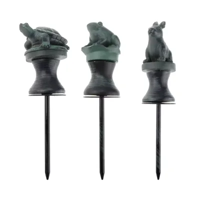 Garden Decoration Animal Shape Garden Lawn Metal Hose Guide with Metal Spike