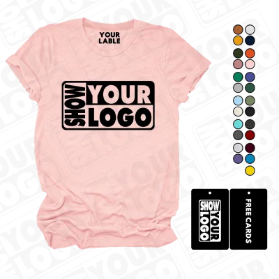CB055-YF3801 Wholesale Knitted Eco-Friendly Cotton Polyester Customized Printed Women's T-Shirts 180gsm Premium Anti-Pilling
