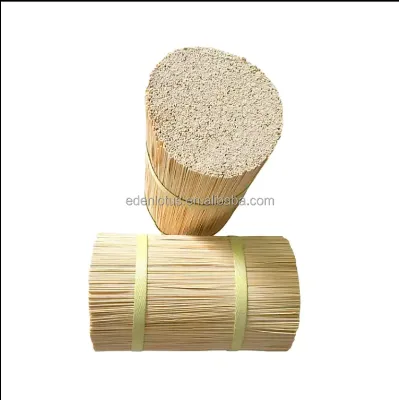 China Round Bamboo Sticks for Religious Incense Use Diameter 1.3mm