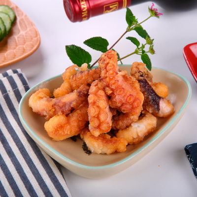Wholesale Japan Snack Sushi Food Frozen Floured Octopus Cut