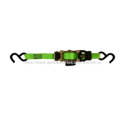 1" 1.8m 1500lbs Self Retracting Auto Retractable Ratchet Tie Down Strap Retractable Ratchet Strap