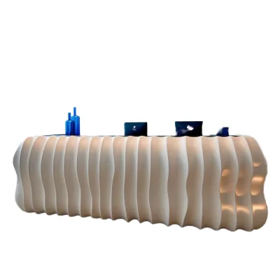 Multifunctional 3D Printed Technological Lighting with Blue and White Color Matching Future Aesthetic Suspension Design