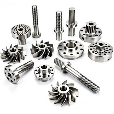 Custom 5 Axis Stainless Steel and Aluminum Precision Bevel Gears and Worm Shafts OEM Service