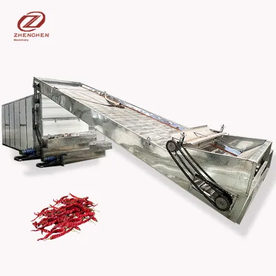 Machine Food Dehydrator Commercial Vegetable Dryer Machine Continuous Pepper Dehydration Dryer