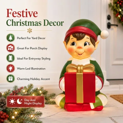 Shopping Mall Holiday Figure Holding Package with Giant-size Customization and Coordinated Sampling-to-delivery Workflow