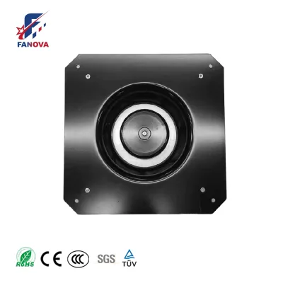 Hot Sale EC 230V 175mm High Pressure High Speed Electrical Brushless Centrifugal Fan with Support Bracket