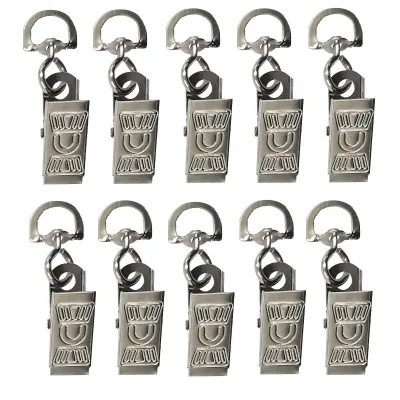 Metal Clips Multifonction ID Card Holder Clip Lanyard alligator Clip for a Badge