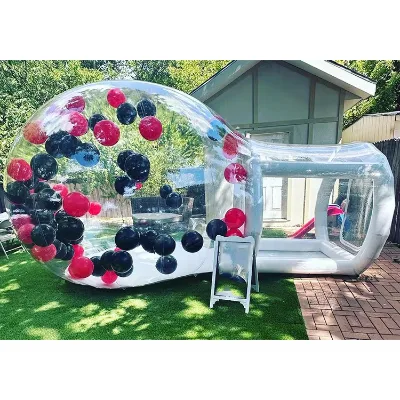 Party Fun Air Balloon Dome Outdoor Transparent Inflatable Bubble Tent House