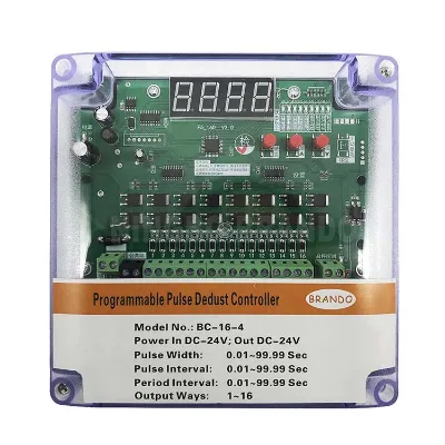 16 Lines Pulse Jet Valve Sequential Timer Board Sequence Controller DC24V Input DC24V Output