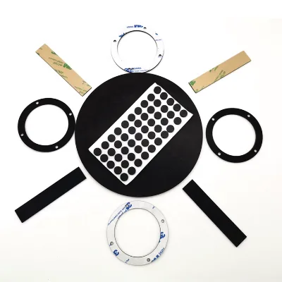 Top quality customized shapes 2mm 3mm EVA foam EMI shield die cutting eva foam gasket