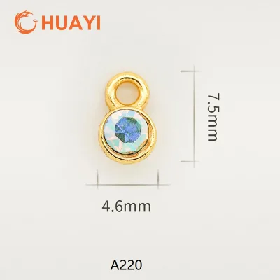 New Models Stainless Steel Pendant Custom Underwear Stone Pendant Accessories Bra Pendant